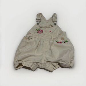 Vintage Y2K Baby Gap Embroidered Romper – 12–18 Months‎